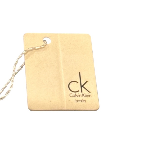 Calvin Klein Coral Stone & Stainless Steel Loop Dome Ring. (Size 9)(NWT) - Picture 14 of 16